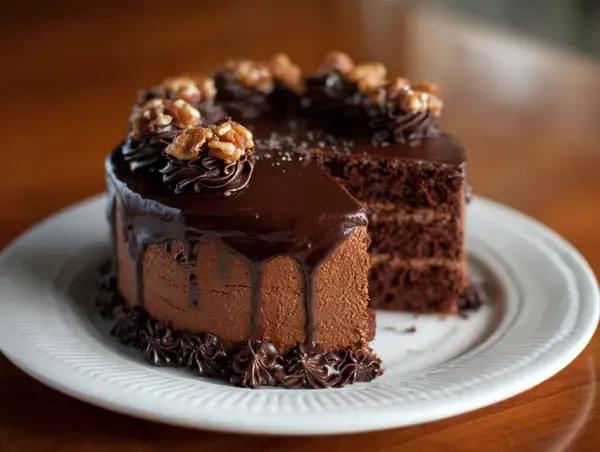Chocolate Ganache Cake
