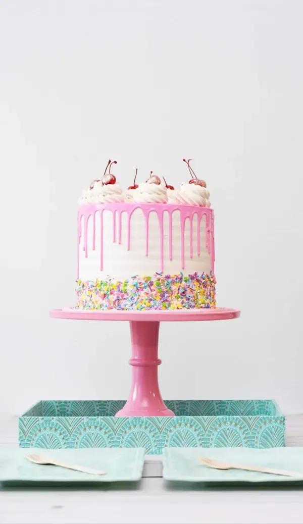 Rainbow Oreo Cake