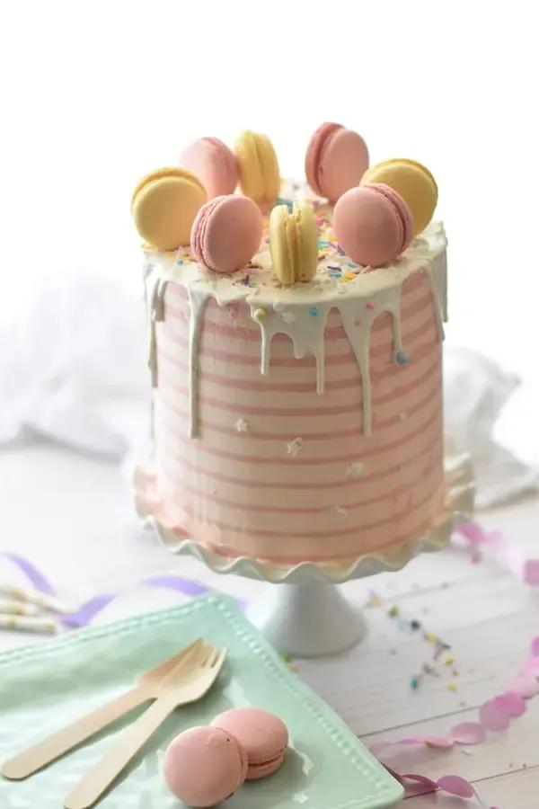 Vanilla Peanut Butter Cake